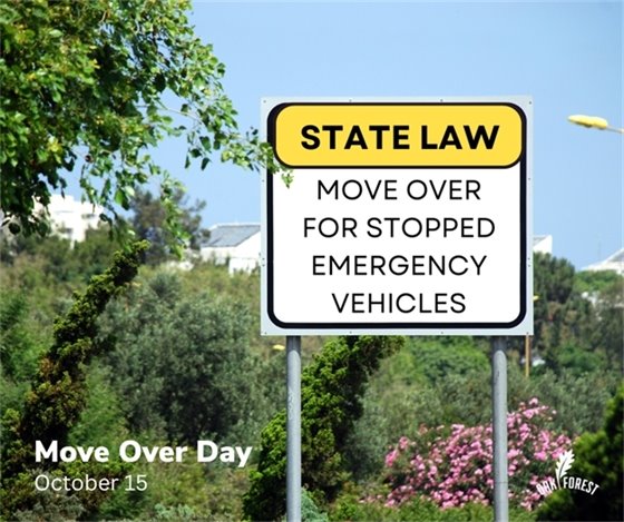 Move Over Day October 15