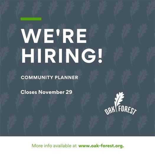 We're Hiring: Community Planner