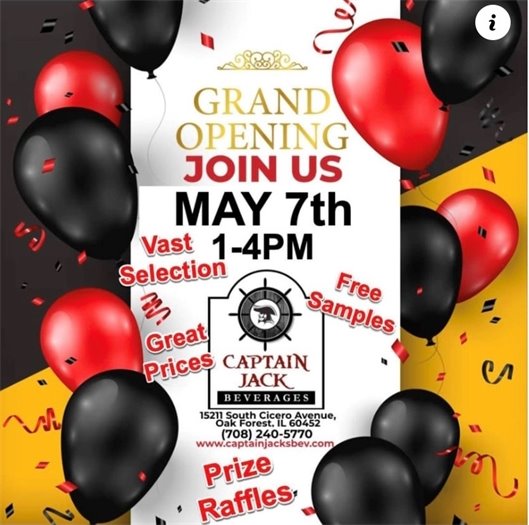 Captain Jack's Grand Opening 