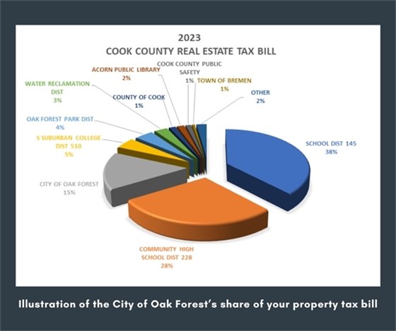 Tax levy pie chart