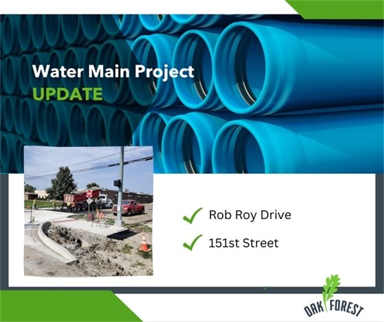 Water main project update