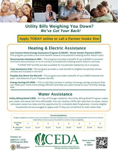 CEDA and LIHEAP savings