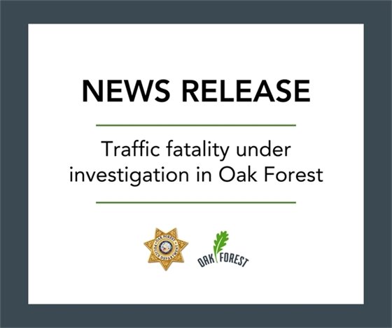 Press Release: Traffic fatality on Cicero Avenue
