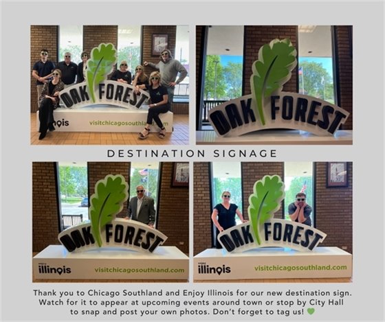 New Destination Sign