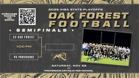 Oak Forest High School Football Semi-Finals