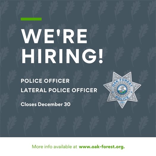 We're Hiring: Police Officers