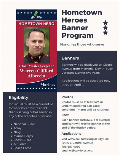 Hometown Heroes Banner Program
