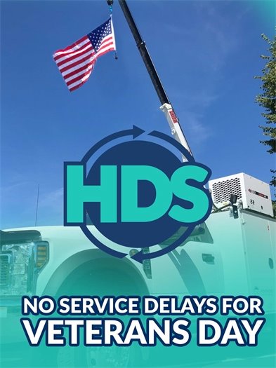 Homewood Disposal No Service Delays for Veterans Day