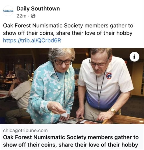 Oak Forest collectors show off their coins