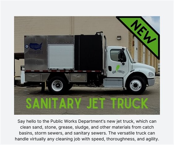 Sanitary Jet Truck