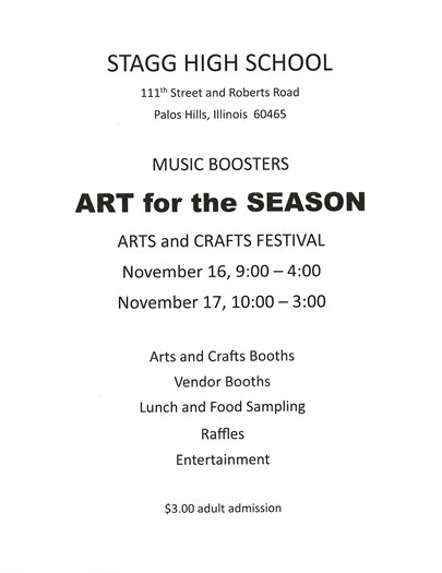 Stagg arts and crafts show