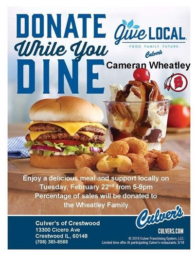 Culvers Fundraiser