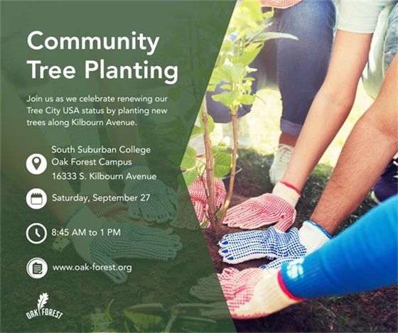 Community Tree Planting on September 27