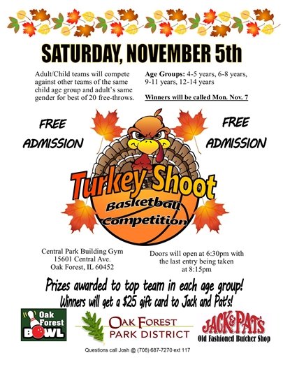 Oak Forest Park District Turkey Shoot 