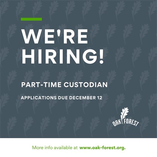 We're Hiring: Custodian