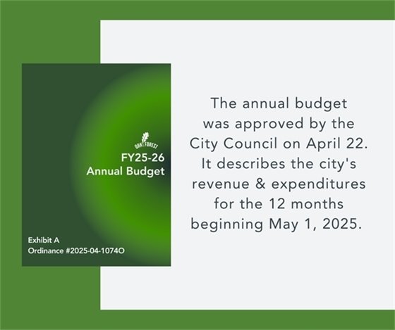 FY25-26 Budget Approved