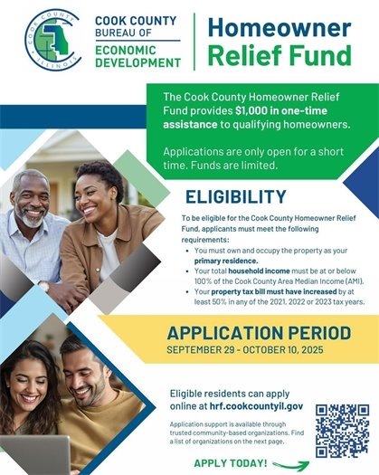 Cook County Homeowner Tax Relief Fund