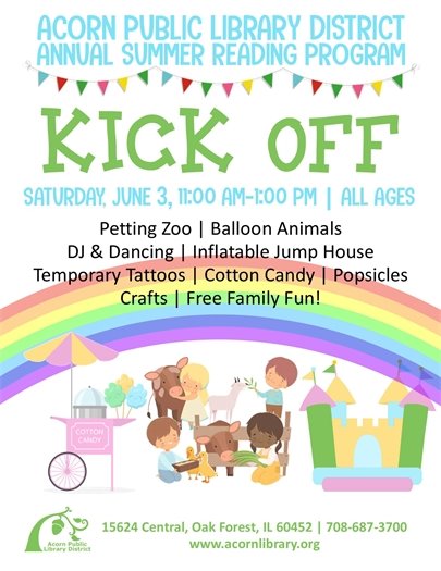 Acorn Library Summer Reading Kick Off Event