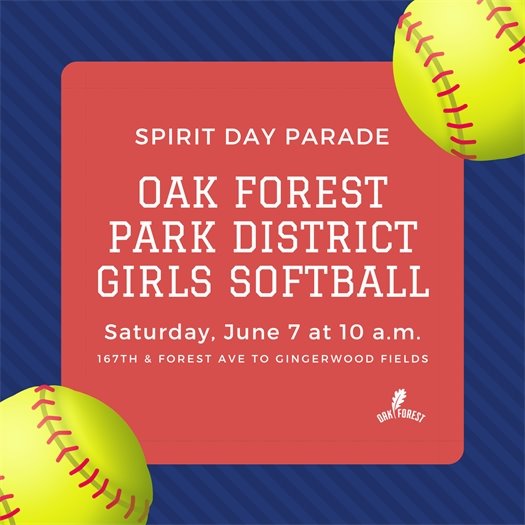 Girls softball parade