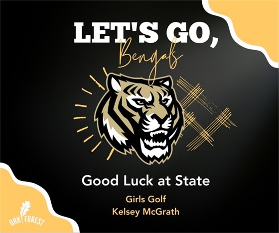 OFHS Golfer Kelsey McGrath is heading to state for golf