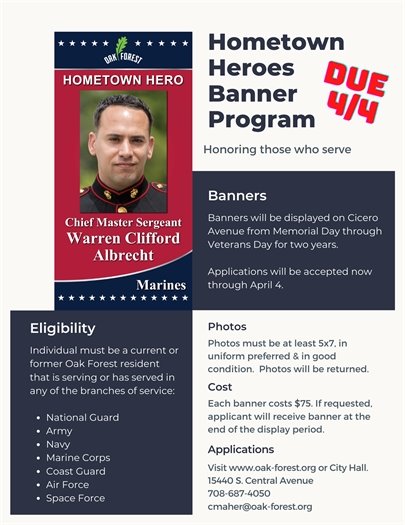 Hometown Heroes Banner Program