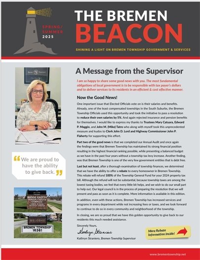 Bremen Township Spring Newsletter