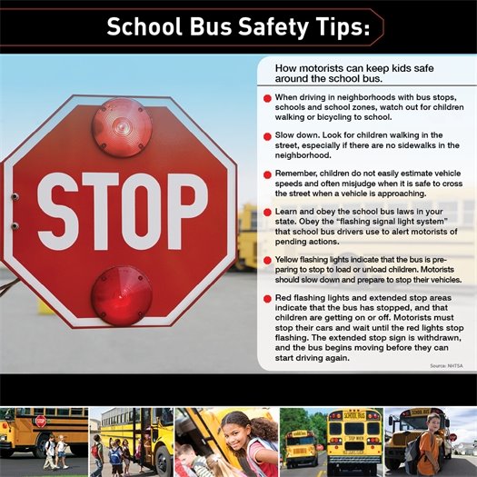 School Bus Safety Tips