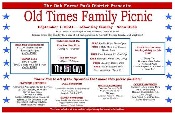 Old Times Picnic Labor Day