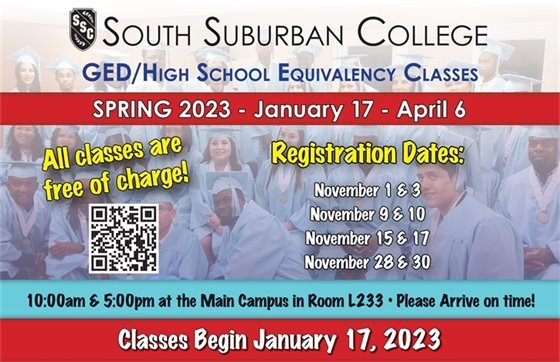 GED registration at SSC