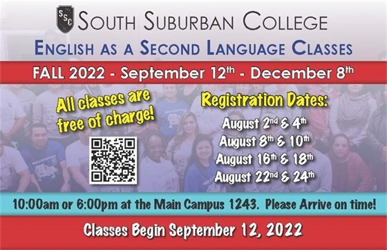 ESL classes at South Suburban College