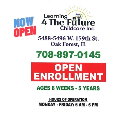 Learning for the Future Childcare now open