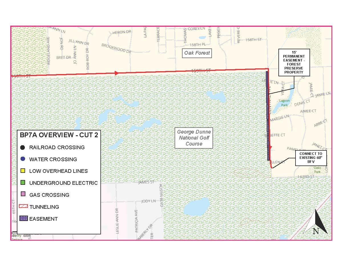  Oak Lawn Water System Improvements Map 2